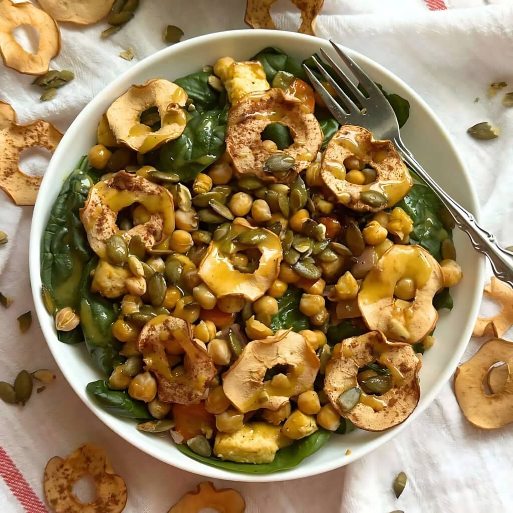 Vegan Fall Harvest Salad
