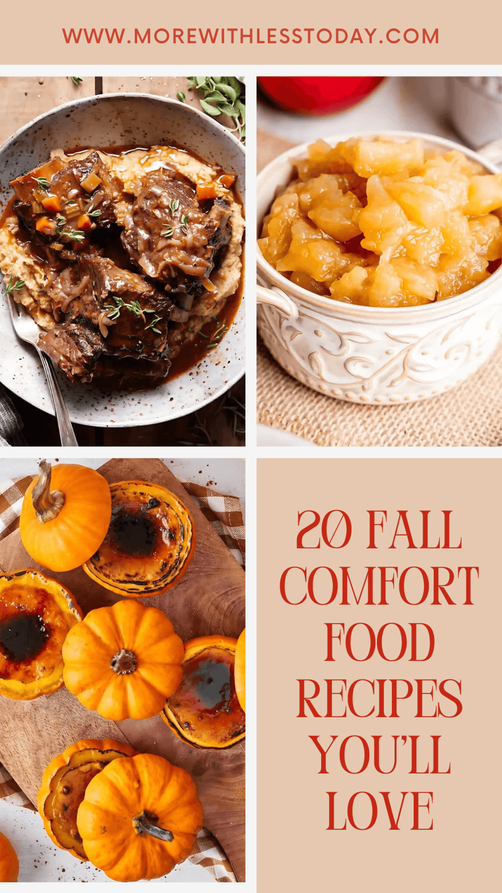 20 Fall Comfort Food Recipes You'll Love This Season - PIN