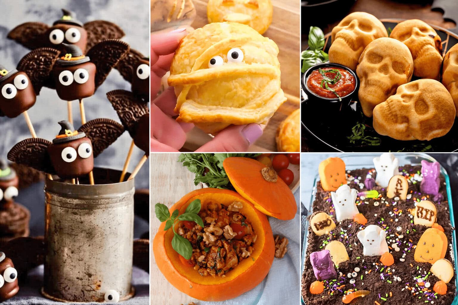 24 Spooktacular Halloween Food Ideas to Make This Year-min