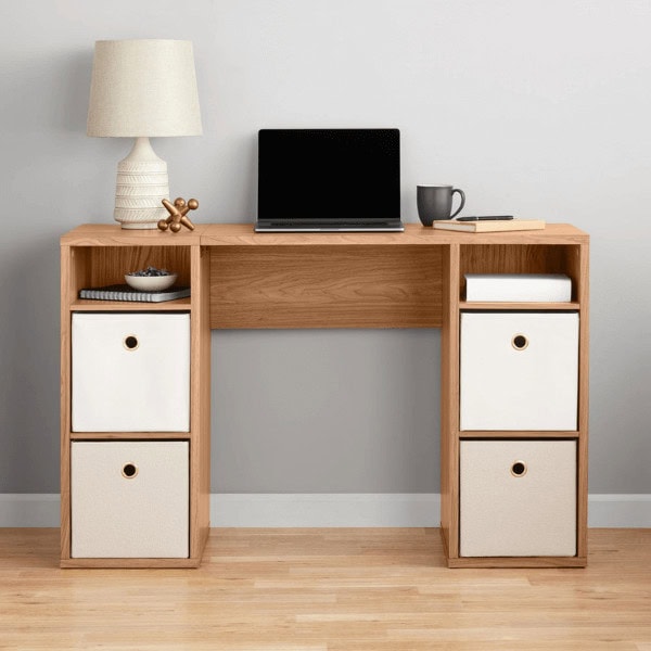 4-Cube Storage Desk - Walmart Decor