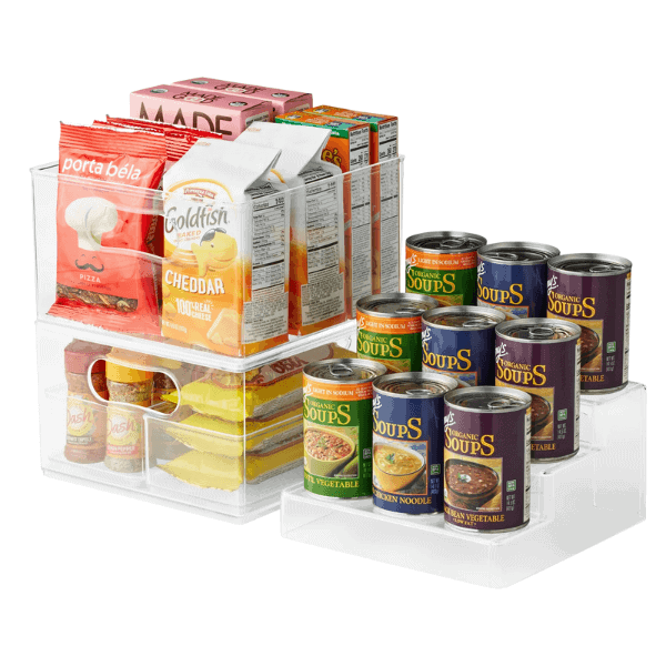 Clear Pantry Storage System