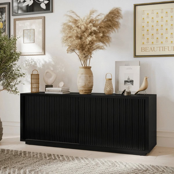 Fluted TV Stand - Walmart Decor