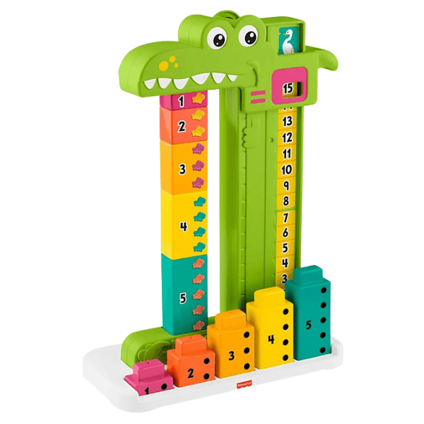 Adding Alligator Educational Toy Stacking Blocks