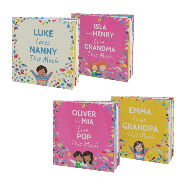 I Love Grandma This Much - I Love Grandad-Grandpa This Much