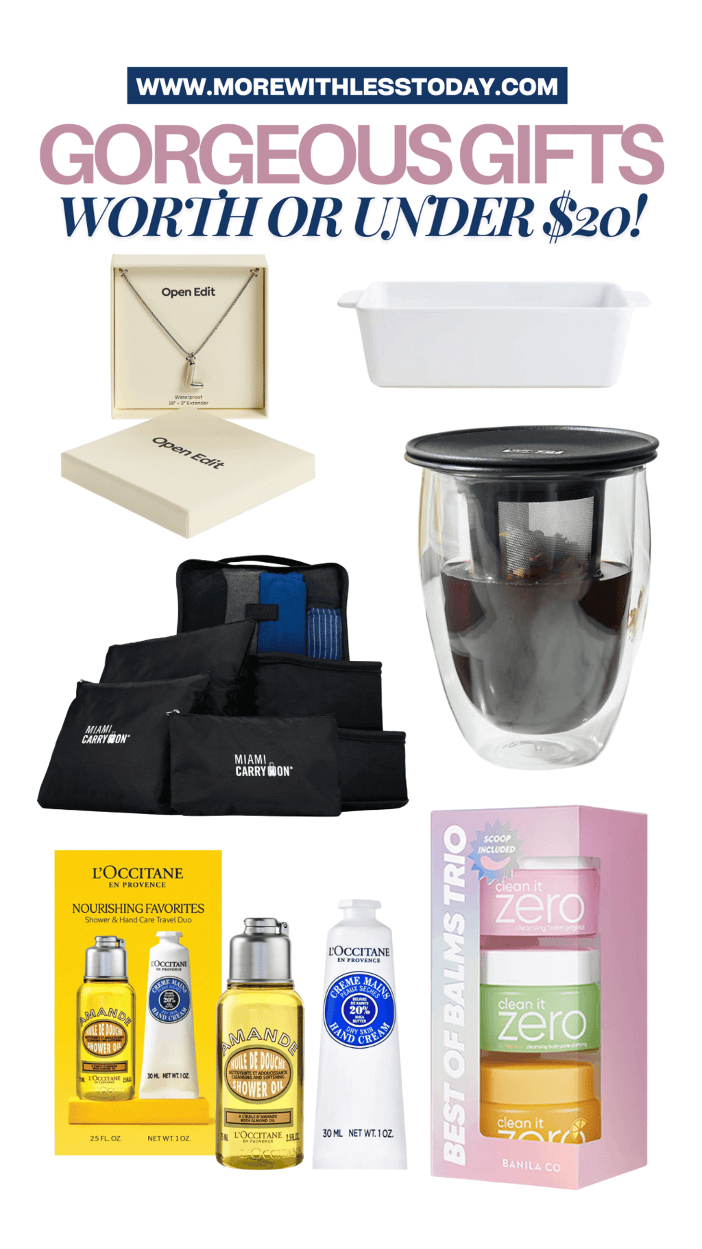 10 Gorgeous Gifts Worth or Under $20 That Look Expensive - PIN