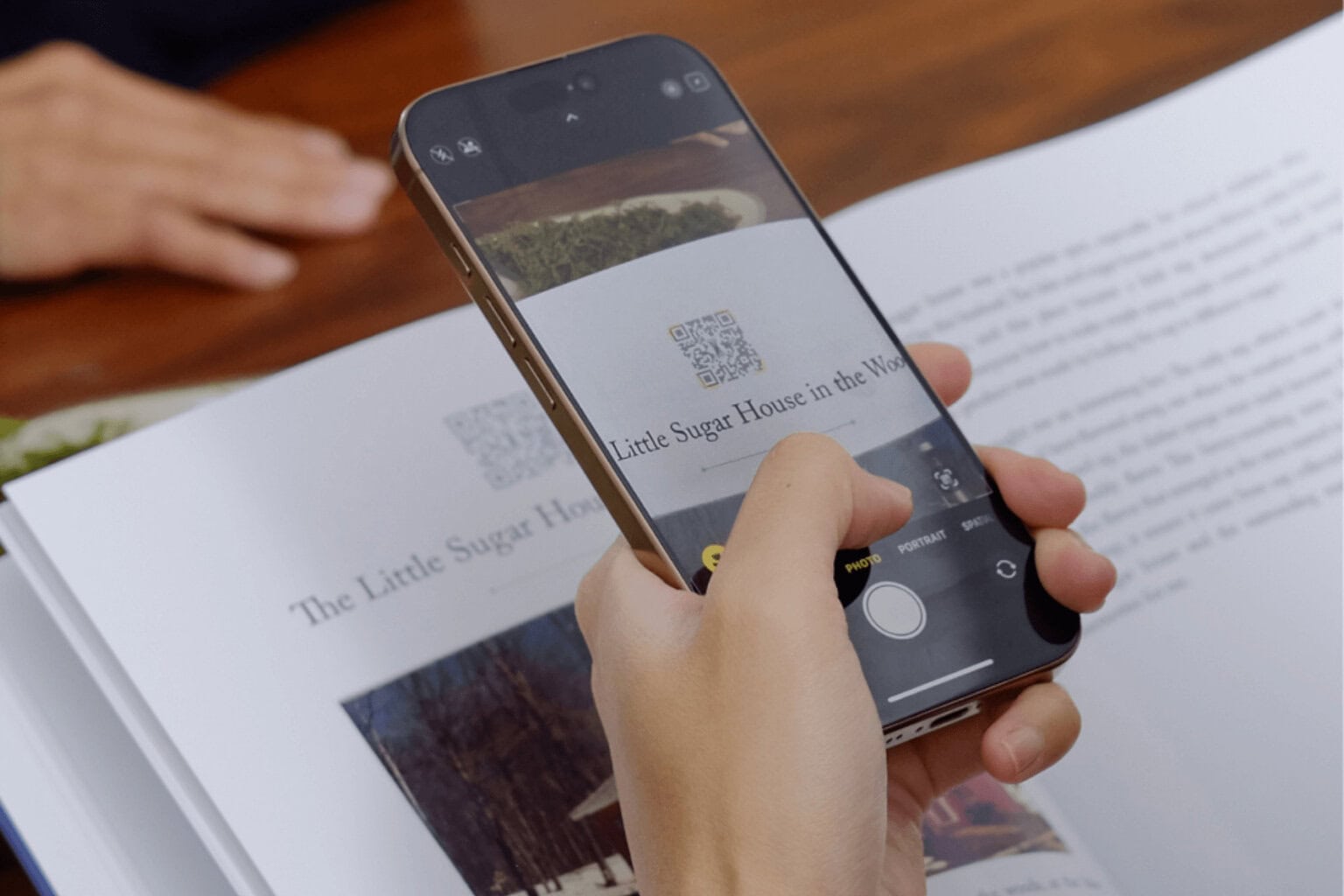 Scanning a QR code - Remento Review