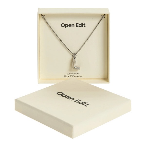 Waterproof Bubble Initial Pendant Necklace - 10 Gorgeous Gifts Worth or Under $20