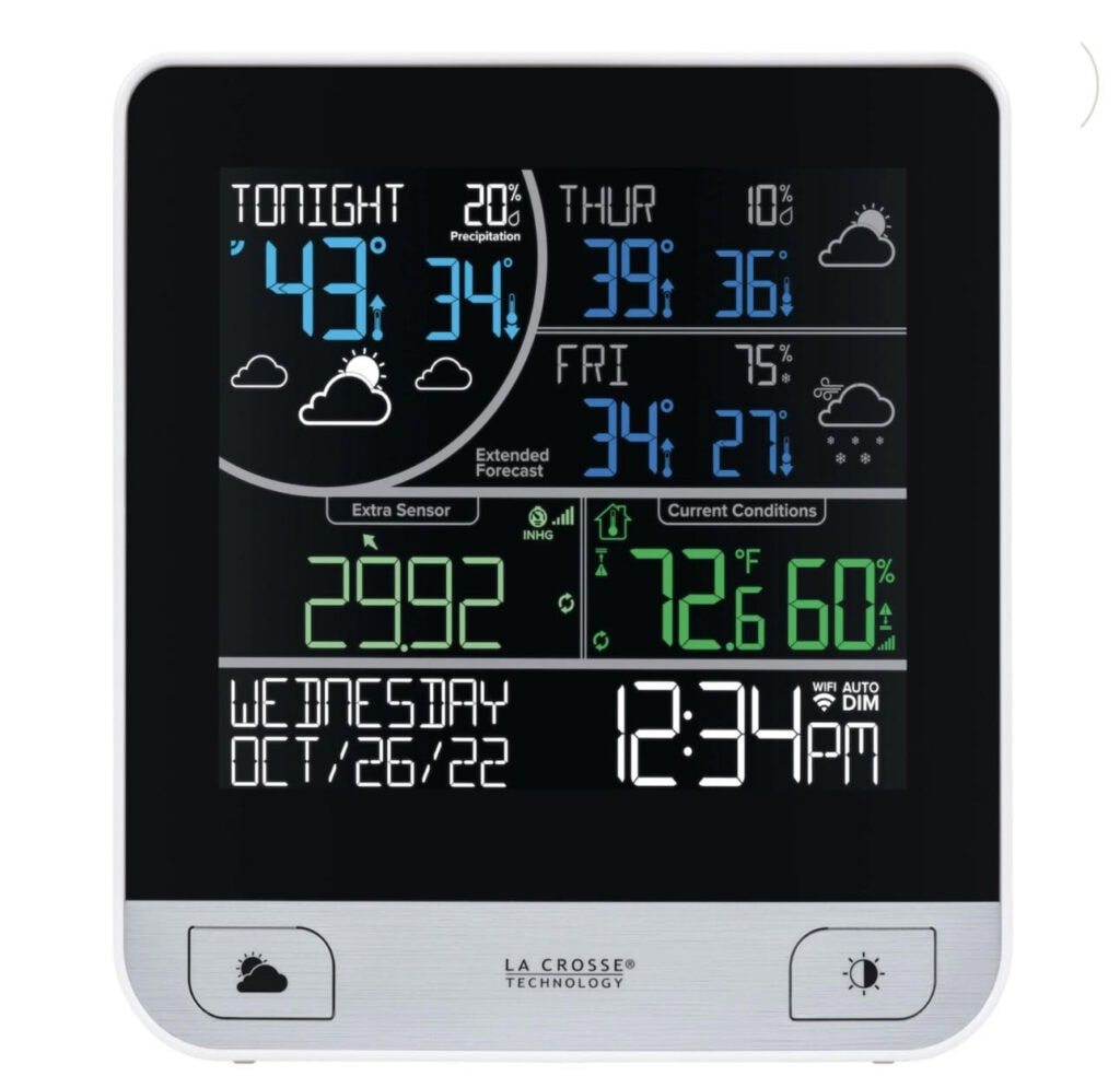 La Crosse Technology Wi-Fi Multi Day Forecast Digital Weather Station
