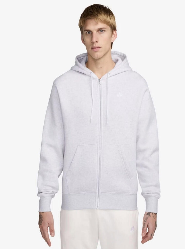 NIKE Big & Tall Full-Zip Fleece Hoodie