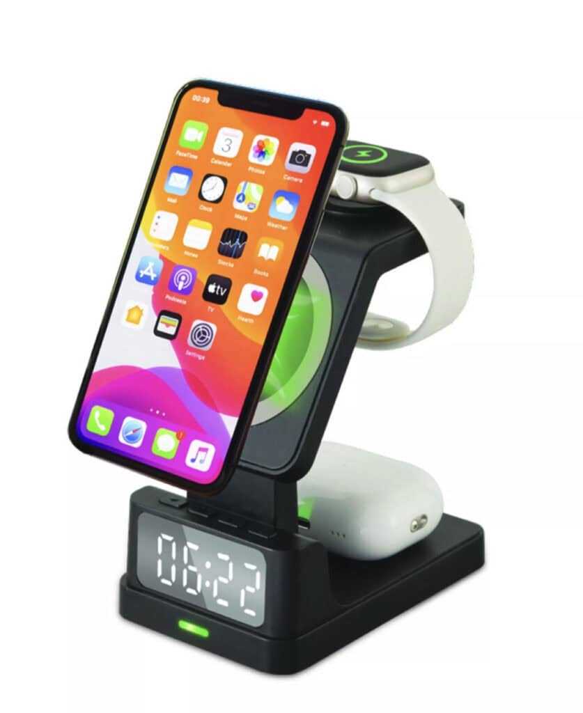 Kohls ChargeWorx Wireless Charging Clock & Phone Stand