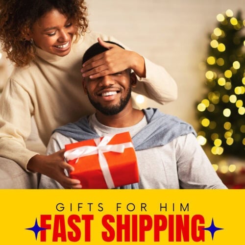 surprising a man with a gift