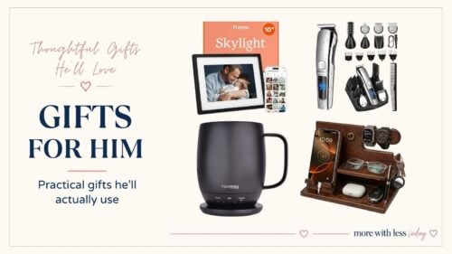 Gifts for him that go beyond the basics