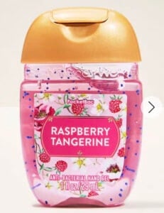 Bath and Body Works PocketBac Hand Sanitizer Raspberry Tangerine