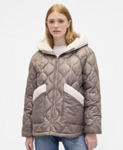 GAP Factory Sherpa Trim Jacke 