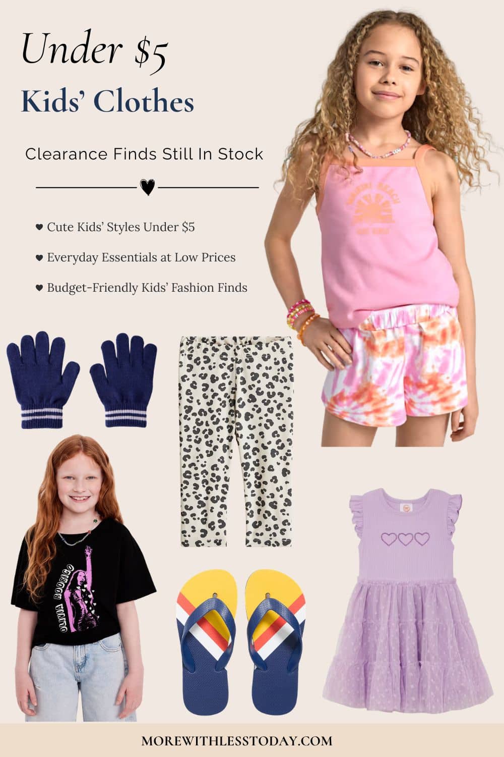 Kids’ Clothes Under $5: Extreme Clearance Deals Still in Stock
