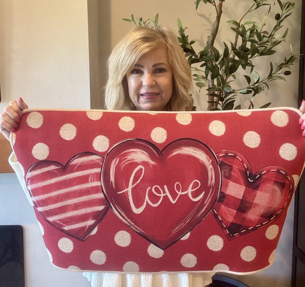 Valentine's Day rug