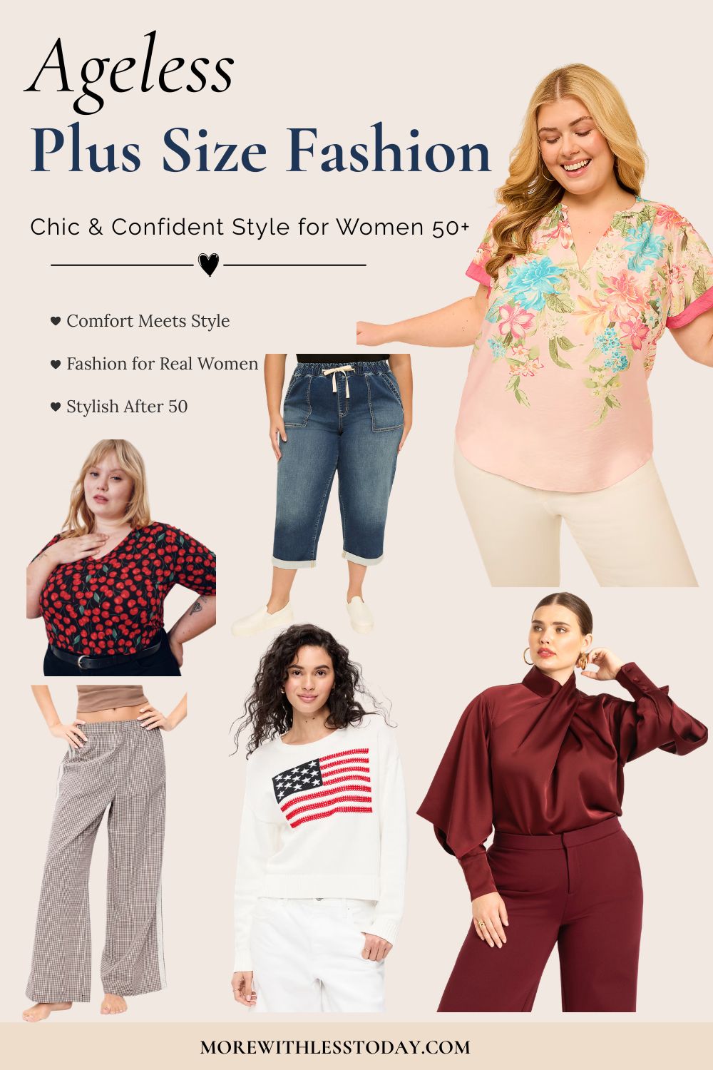 Ageless Plus Size Fashion: Chic & Confident Style for Women 50+