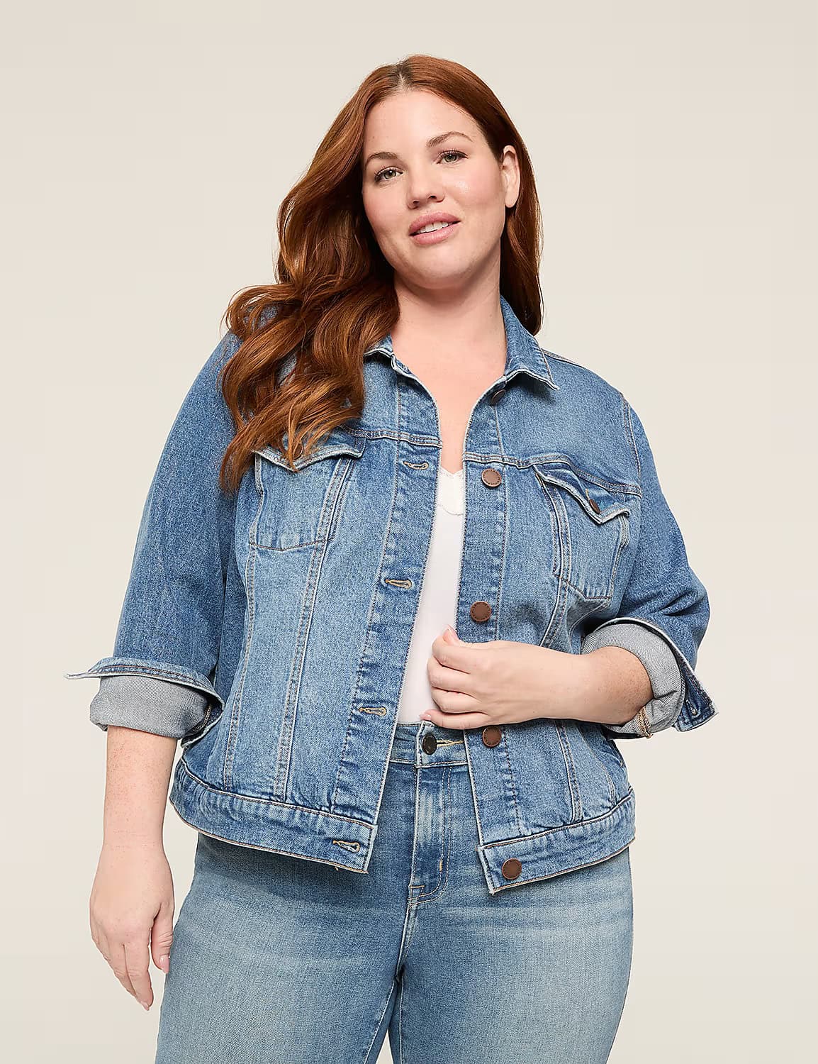 Lane Bryant Classic Denim Jacket