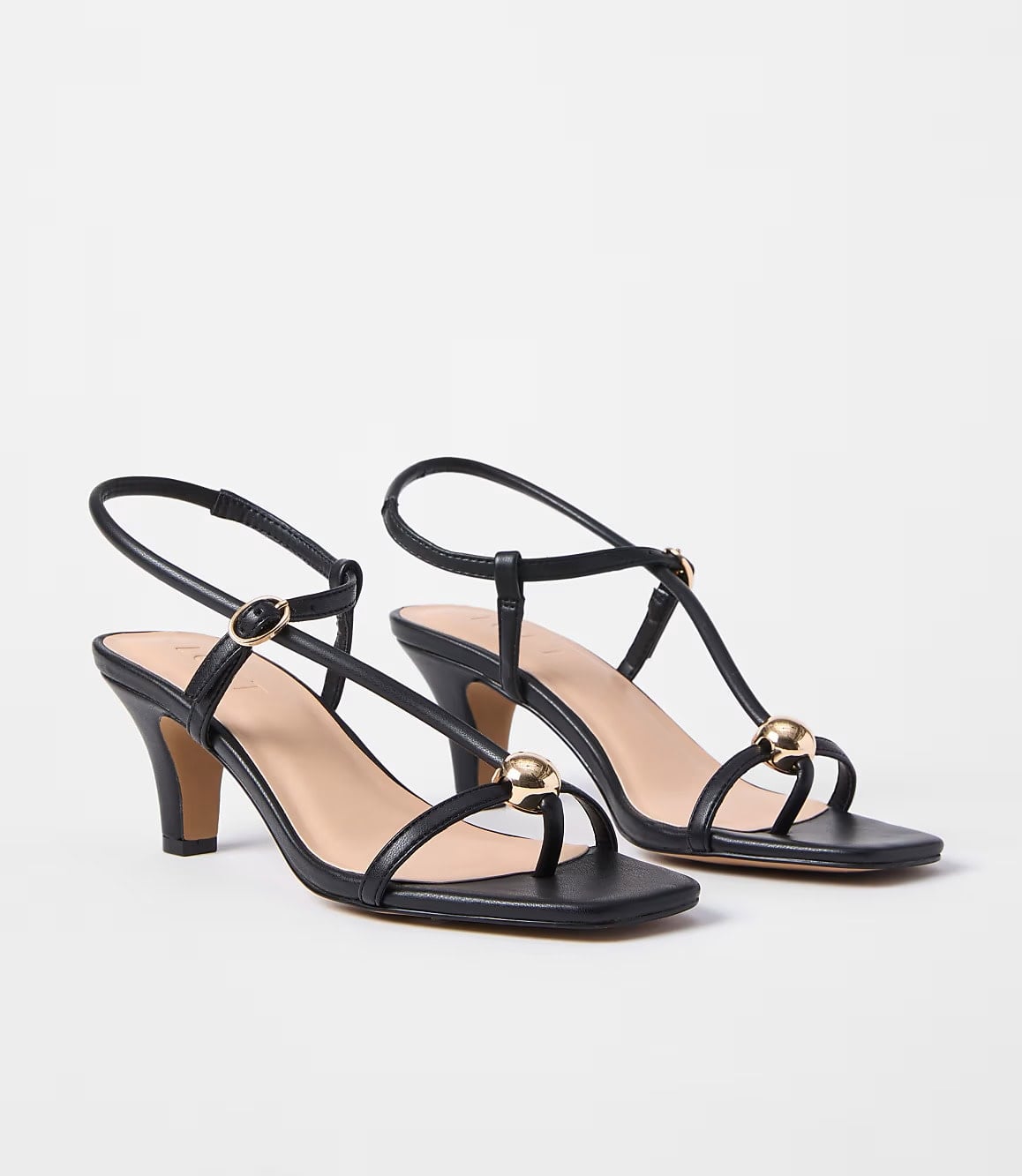 Loft Studded Strappy Heels