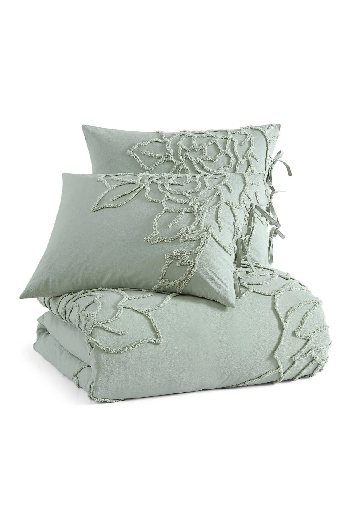Peri Home Chenille Rose Comforter & Sham Set