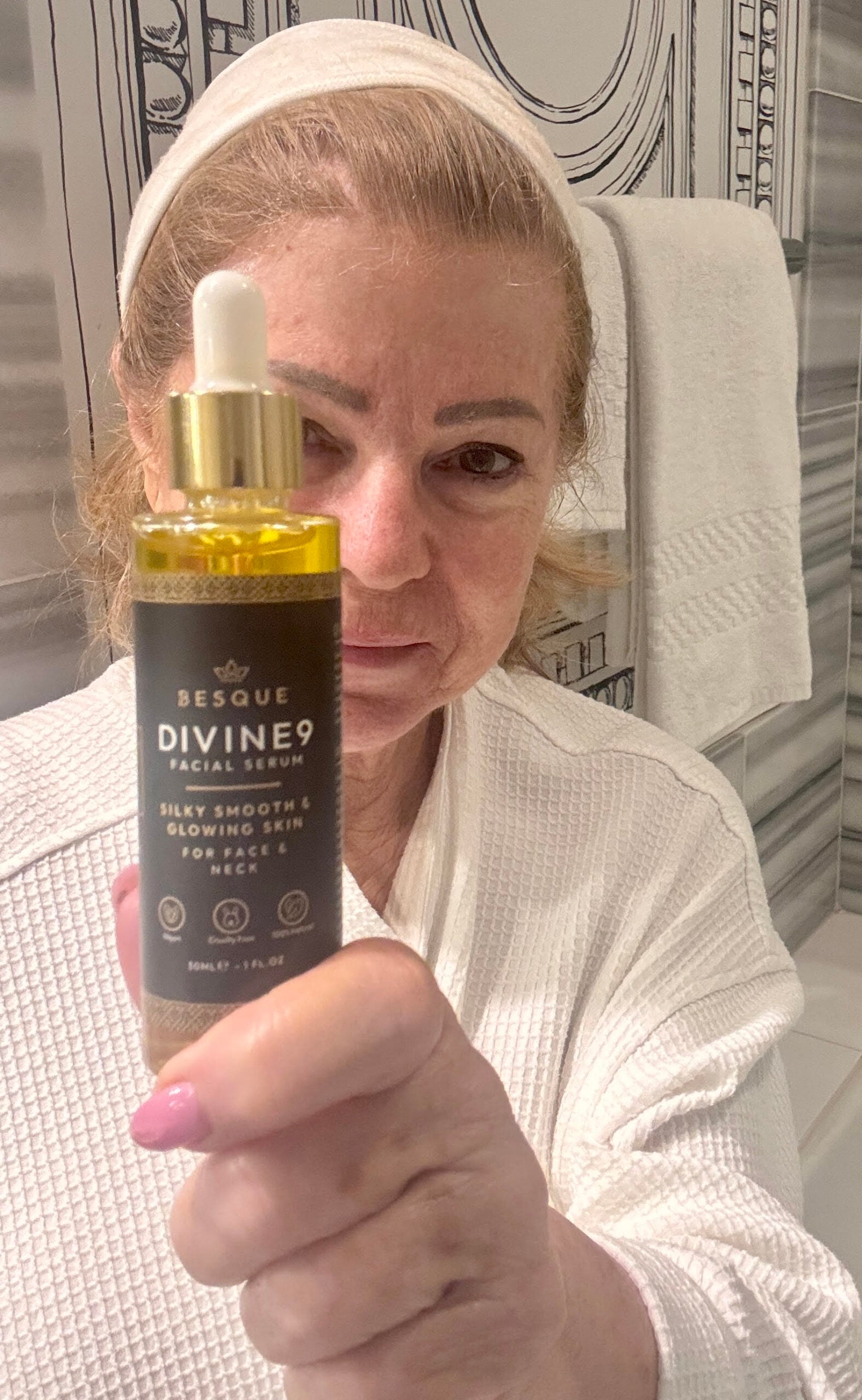 I’m Trying the Besque Magic Body Oil and Besque Divine Facial Serum on My Mature Skin: My Honest Review (So Far)