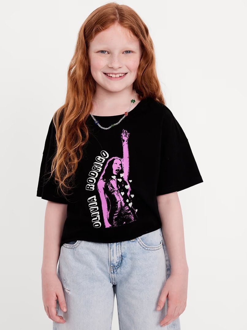 Old Navy - Olivia Rodrigo™ Cropped Graphic T-Shirt for Girls