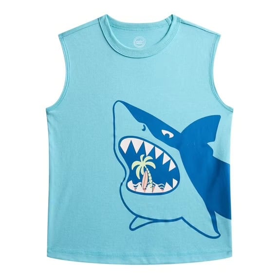 Walmart - Wonder Nation Little Boys Graphic Tank Top