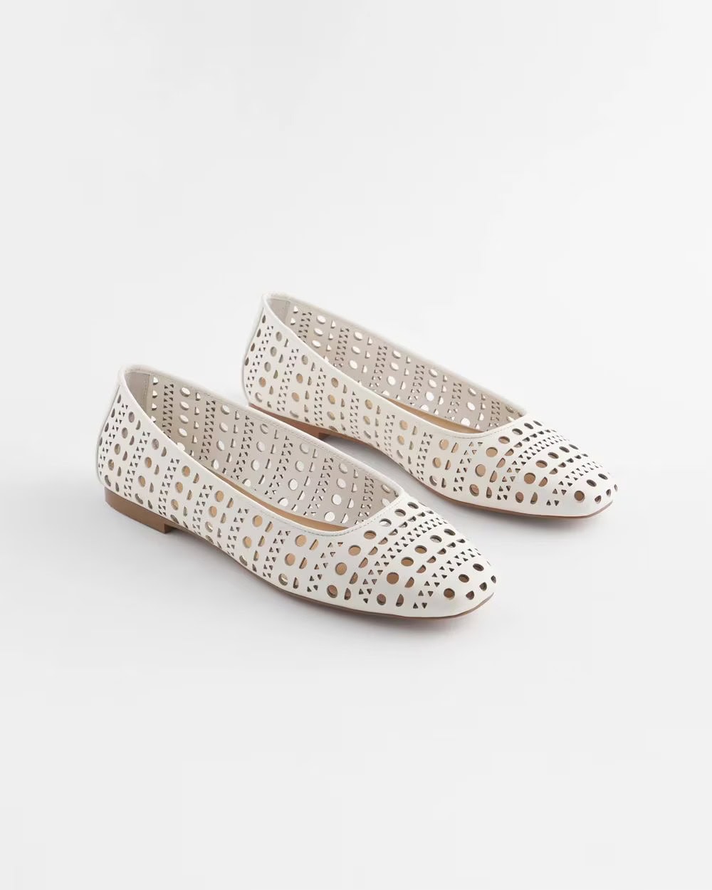 Chico's Cutout Ballet Flats