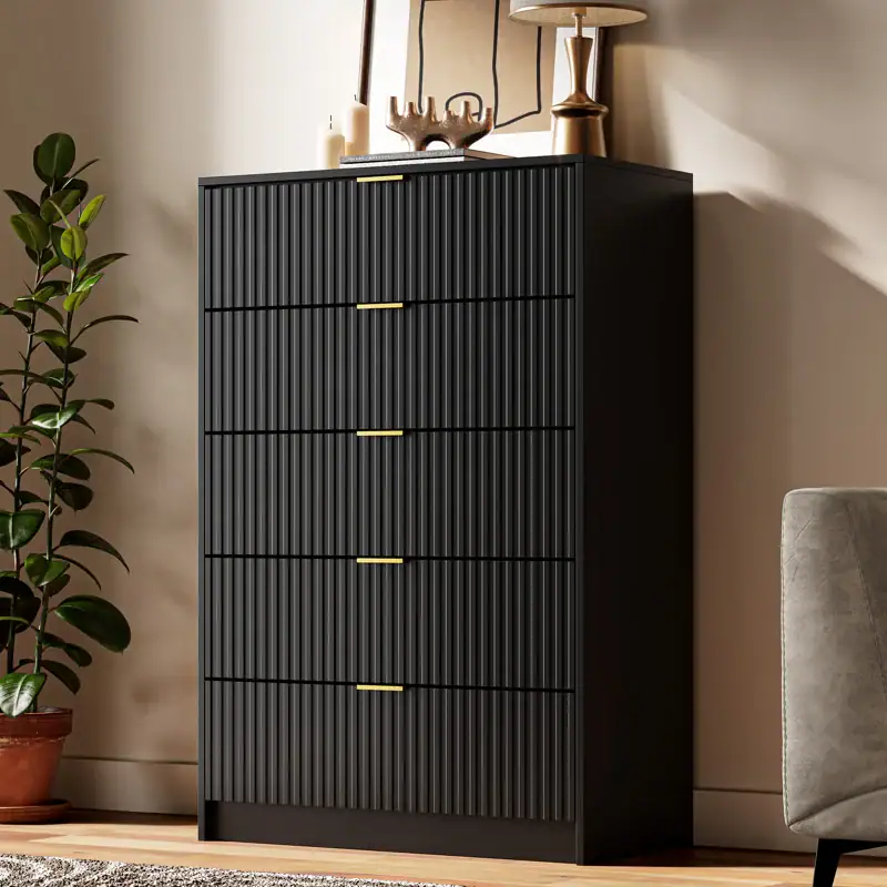 5 - Drawer Dresser, 47.2" H By Ebern Designs