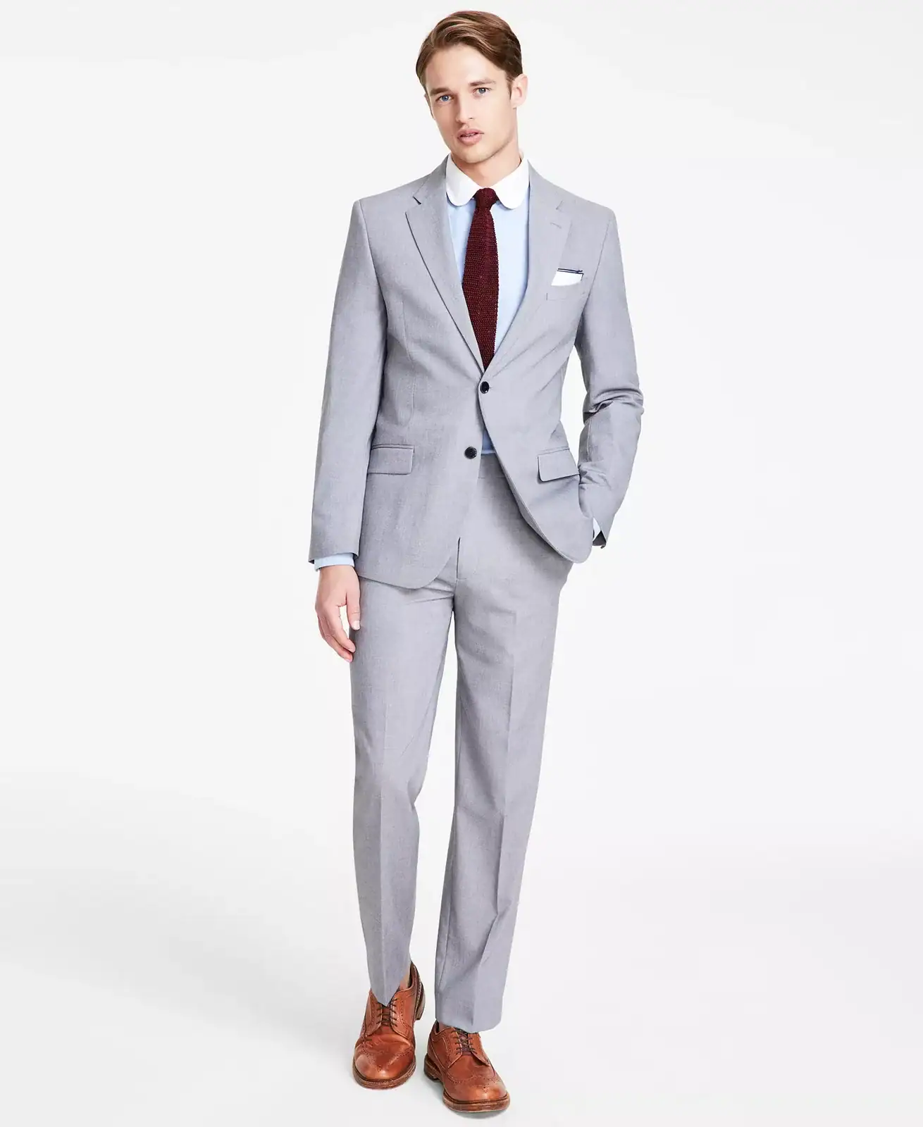 Nautica – Men's Modern-Fit Bi-Stretch Nested Suit
