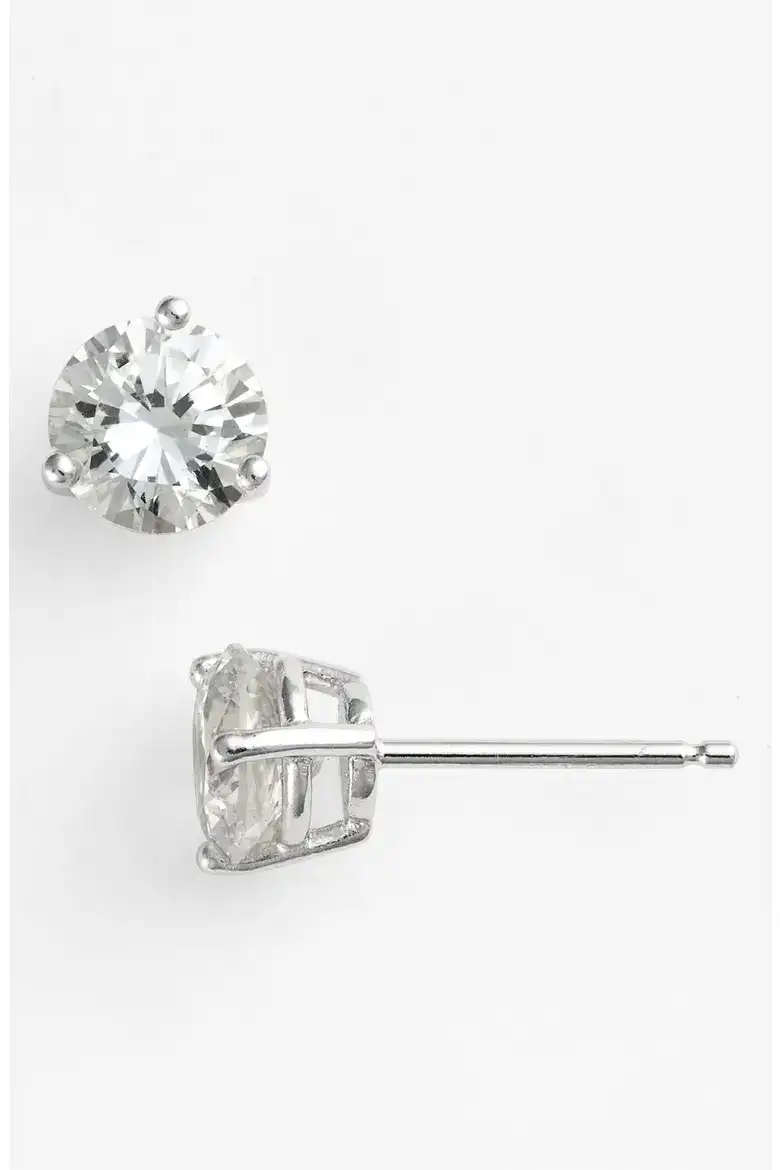Nordstrom - Gift Boxed Cubic Zirconia Stud Earrings