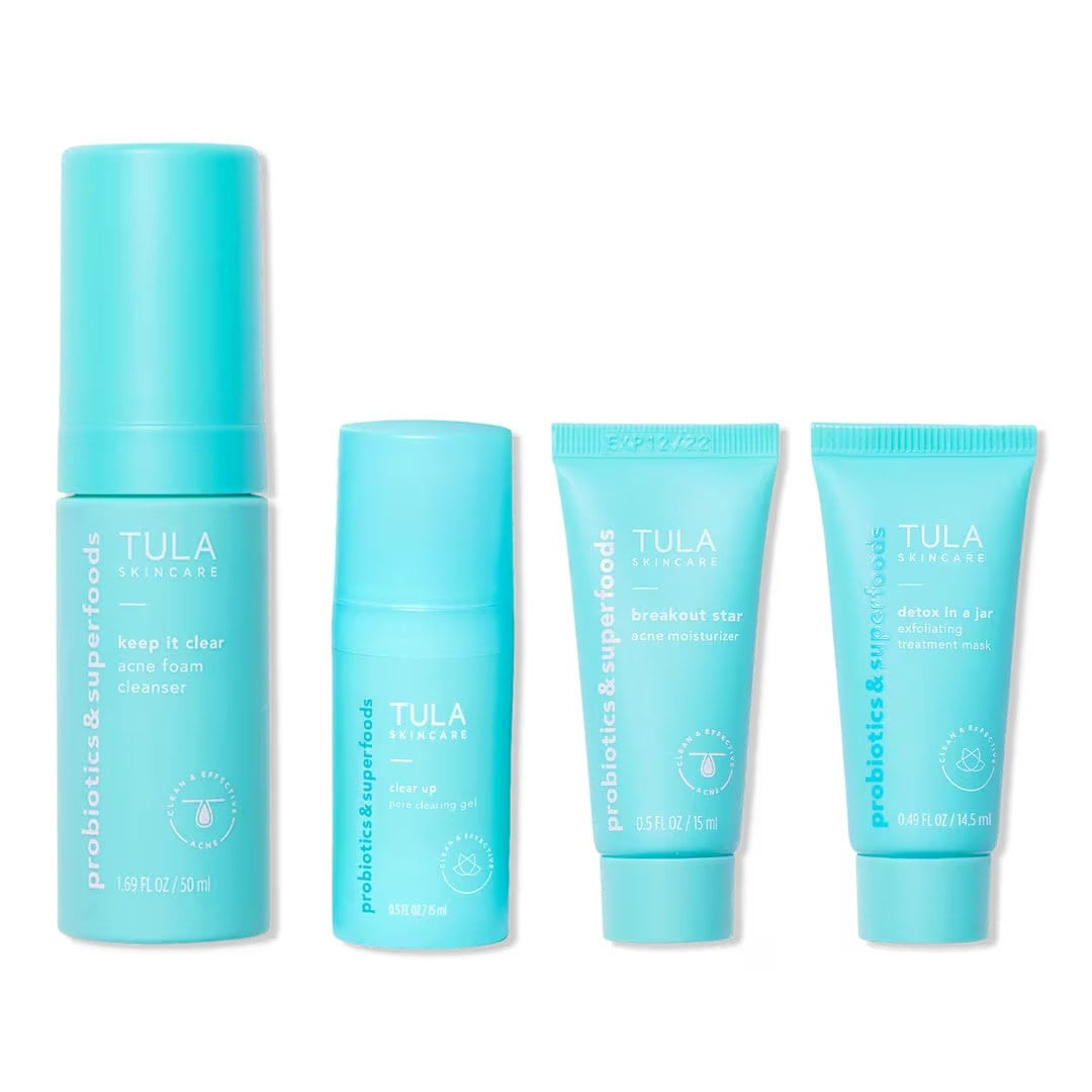 TULA – Clear Skin Starters Travel-Size Acne & Blemish Fighting Kit