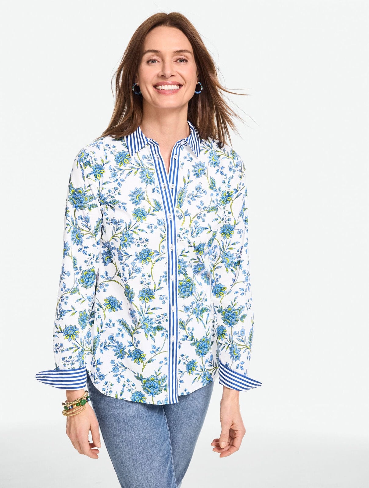 Modern Classic Shirt - Vibrant Floral
