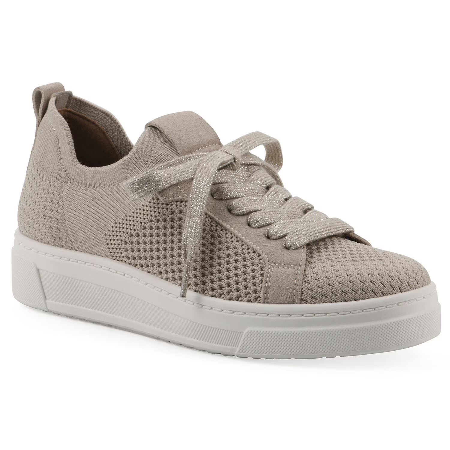 White Mountain Women's Lace-Up Sneaker