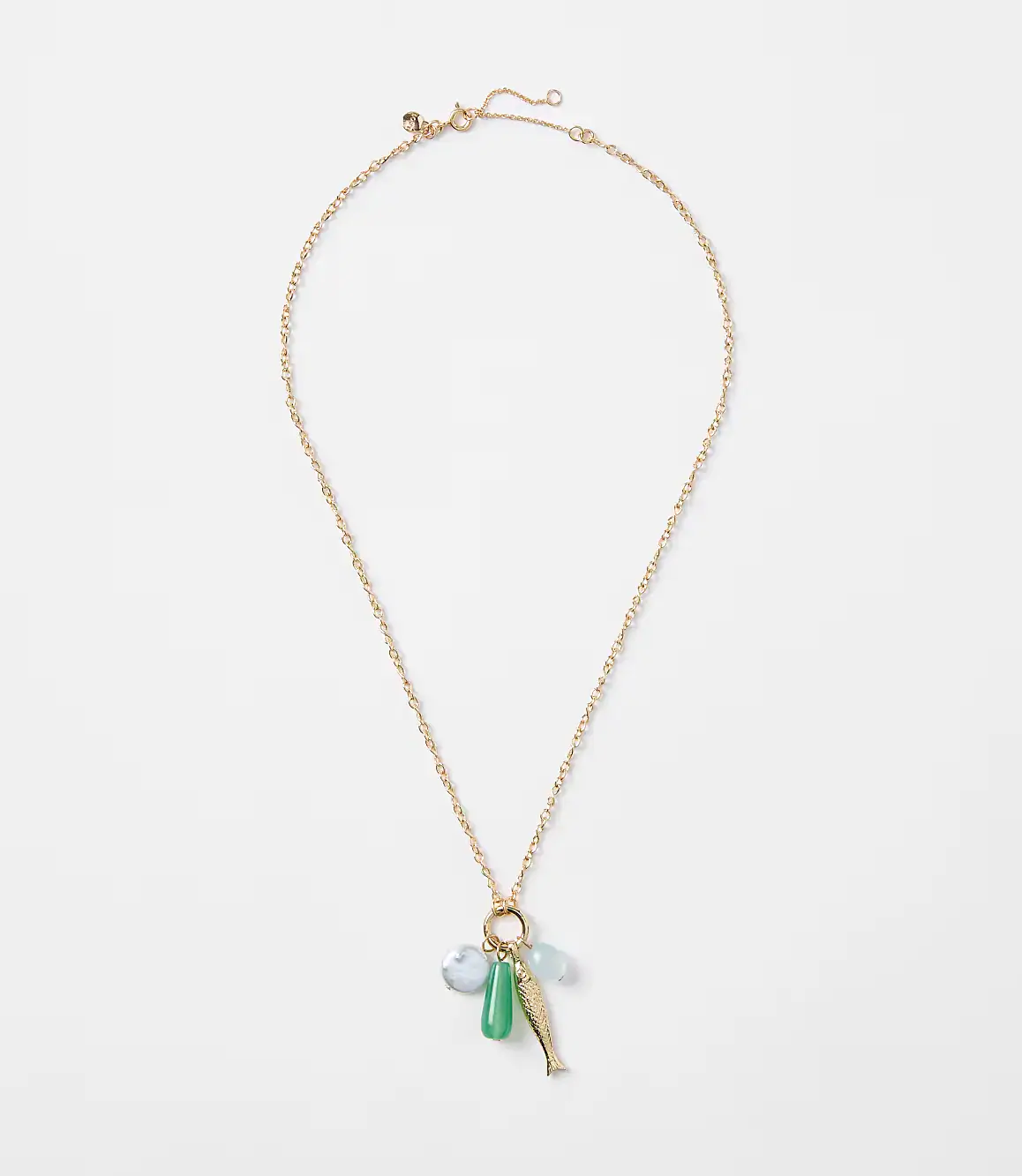 Fish Cluster Pendant Necklace