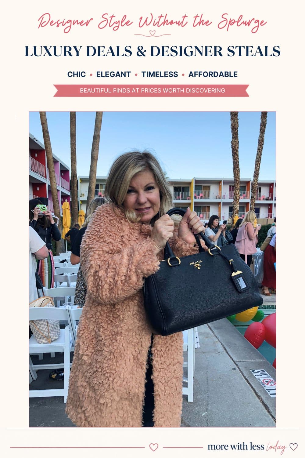 Luxury for less featuring designer deals and affordable fashion, beauty, accessories, and home finds available online.