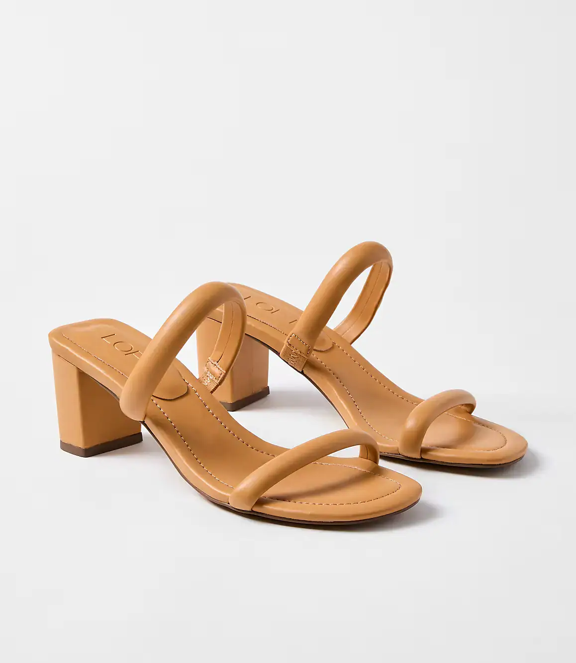Padded Strappy Mule Sandals
