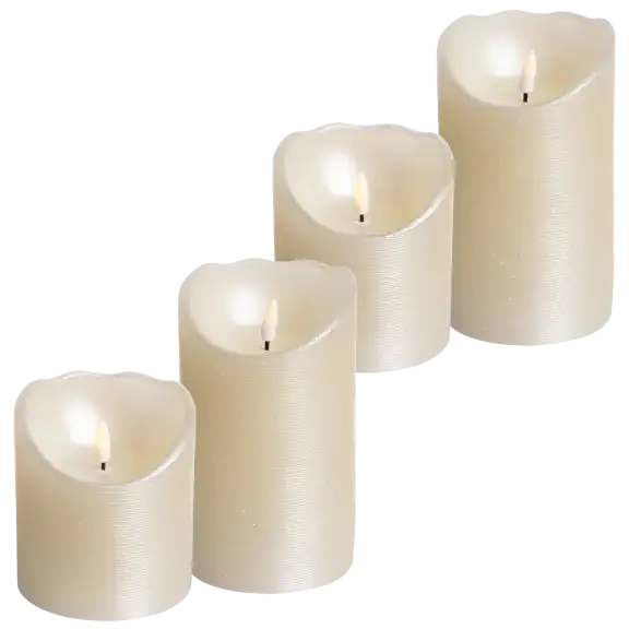 LightScapes 4-Piece Flameless LED Candles