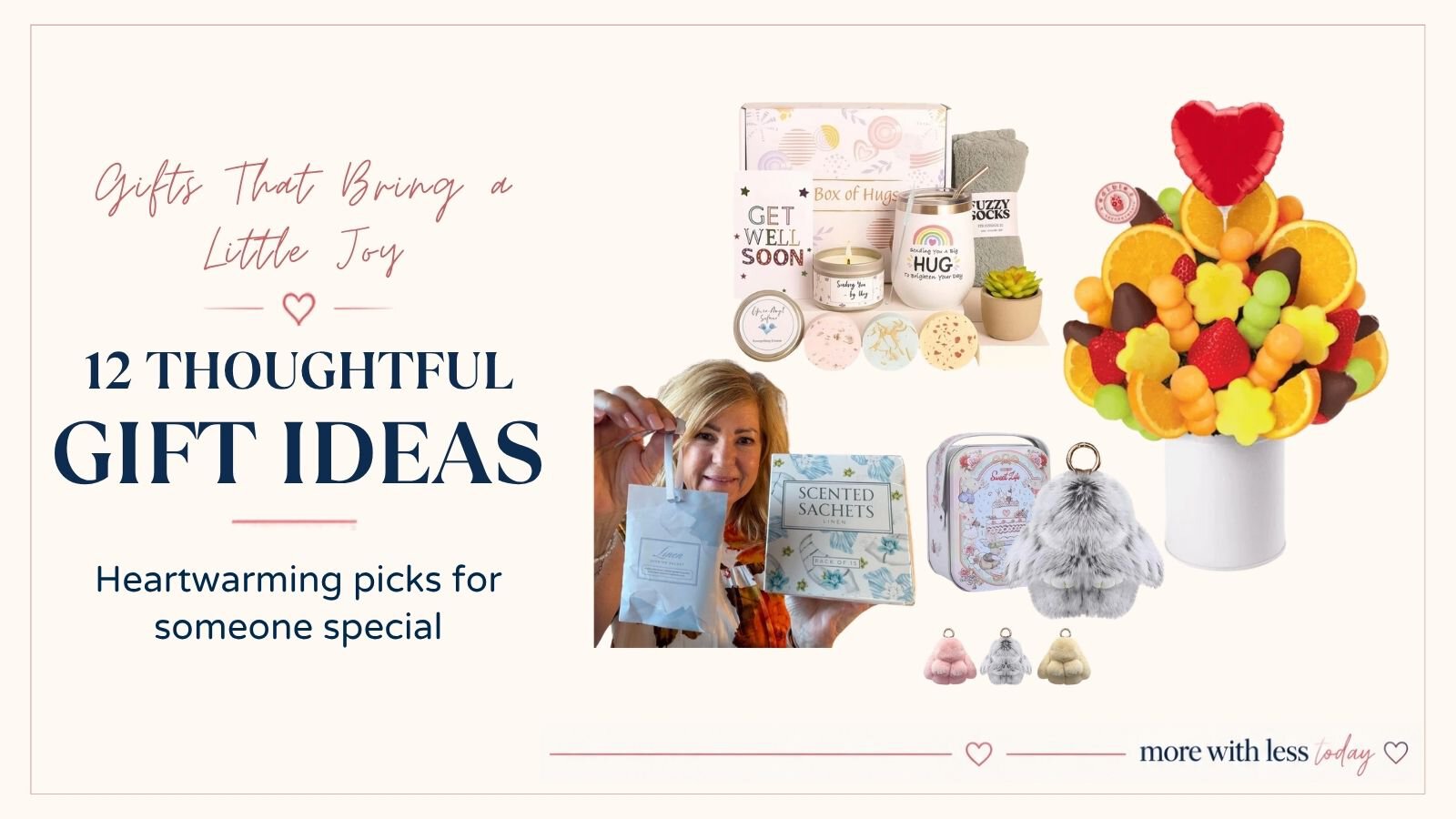 Heartwarming gift ideas for birthdays, celebrations, and special moments, featuring thoughtful presents for friends and loved ones.